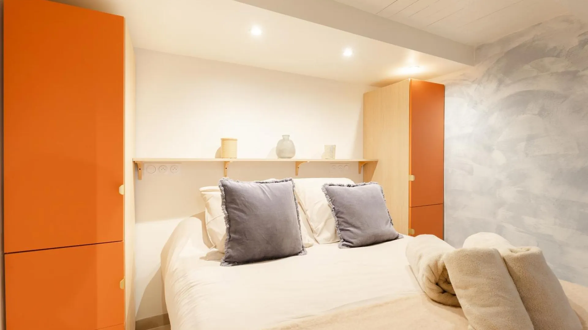 New- Cozy Apartment -4 Guests - Air Conditioning Niza Francia